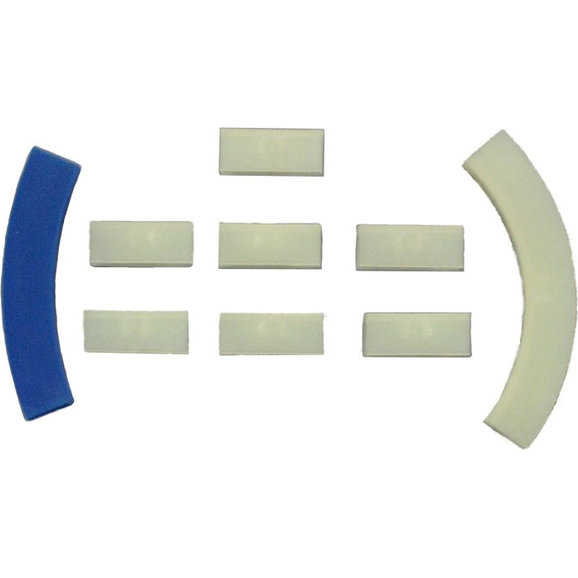 Crown Automotive Shift Pad Kit Crown Automotive 15866 Shift Pad Kit for 87-06 Jeep Wrangler YJ & TJ; 83-85 & 87-01 Cherokee XJ; 93-04 Grand Cherokee ZJ & WJ; 82-91 SJ & J Series and 02-07 Liberty KJ