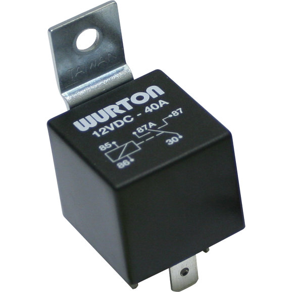 Wurton 82710 5Prong Relay (40A12V) Quadratec