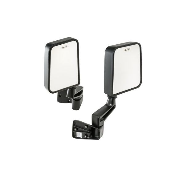 Quadratec 88-02 Style Replacement Mirror Kit Quadratec 88-02 Style Replacement Mirror Kit for 87-18 Jeep Wrangler YJ, TJ, TJ Unlimited, JK & JK Unlimited Tube Doors