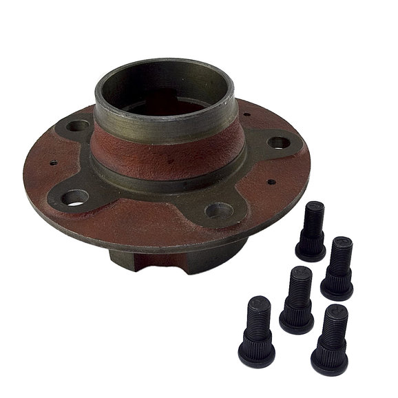 OMIX-ADA Hub Assembly with Right Hand Threads OMIX-ADA OMIX 16705.02 Hub Assembly with Right Hand Threads for 41-45 MB & GPW, 45-49 CJ-2A, 48-53 CJ-3A, 53-67 CJ-3B, 50-52 M38, 52-71 M38A1, 55-68 CJ-5 & CJ-6