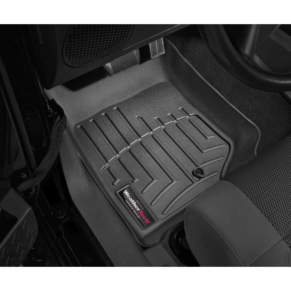 WeatherTech DigitalFit Front FloorLiner WeatherTech  DigitalFit Front FloorLiner for 97-06 Jeep Wrangler TJ & Unlimited