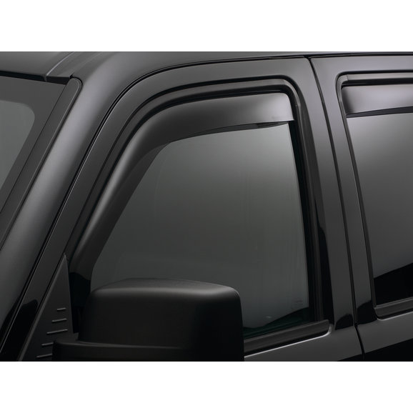WeatherTech 80059 Front Side Window Deflector Set in Dark Smoke for 97