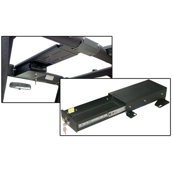 Tuffy Security Products Single Compartment Overhead Security