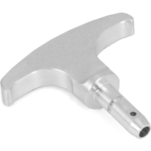 Rugged Ridge Brushed Billet Aluminum Automatic Transmission Dipstick Handle Rugged Ridge 11430.08 Brushed Billet Aluminum Automatic Transmission Dipstick Handle for 97-11 Jeep Wrangler TJ & JK with Automatic Transmission