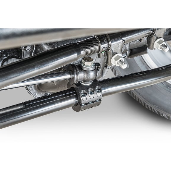 Rock Hard 4X4 Steering Stablizer Tie Rod Clamp Rock Hard 4X4 Steering Stablizer Tie Rod Clamp for 07-18 Jeep Wrangler JK