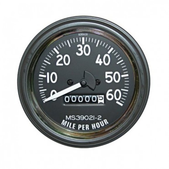 OMIX Speedometer Assembly OMIX 17206.01 Speedometer Assembly for 46-58 Jeep CJ-2A, CJ-3A & CJ-3B