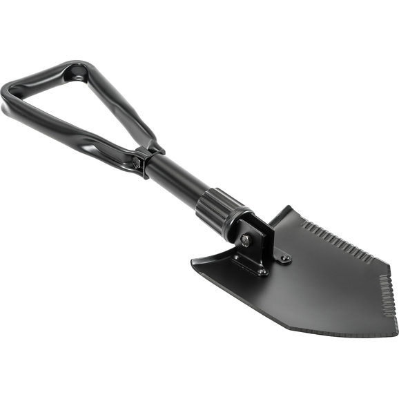 Quadratec Heavy Duty Folding Utility Shovel Quadratec Heavy Duty Folding Utility Shovel with Storage Pouch