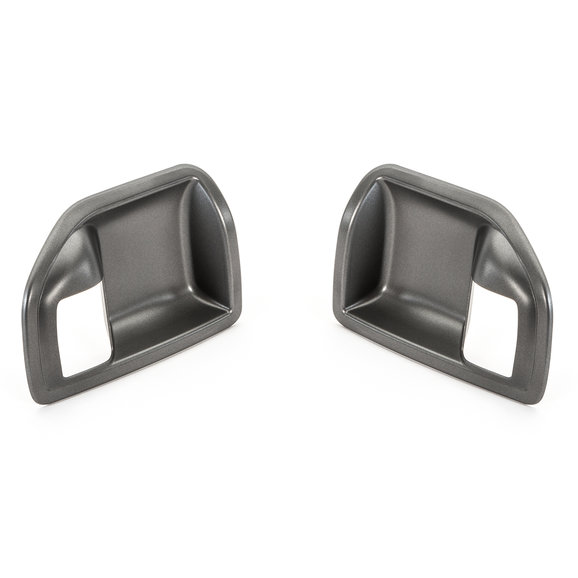 Rugged Ridge Door Latch Trim in Charcoal Rugged Ridge 11157.20 Door Latch Trim in Charcoal for 11-18 Jeep Wrangler JK