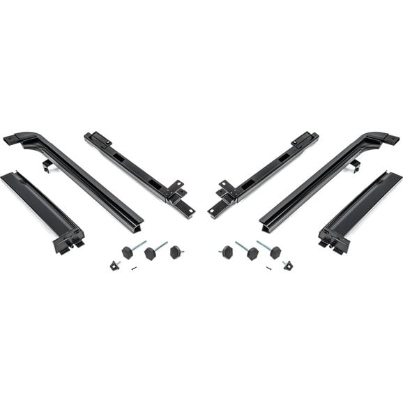 Rampage Products Door Surrounds Rampage Products 61098 Door Surrounds for 07-18 Jeep Wrangler Unlimited JK 4 Door