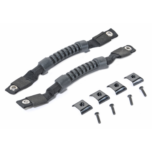 Crown Automotive Interior Door Pull Straps Crown Automotive RT27004 Interior Door Pull Straps for 76-95 Jeep CJ-7, CJ-8 Scrambler & Wrangler YJ
