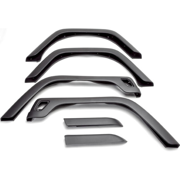 OMIX Replacement Fender Flare Set OMIX 11603.11 Replacement Fender Flare Set for 97-06 Jeep Wrangler TJ & Unlimited