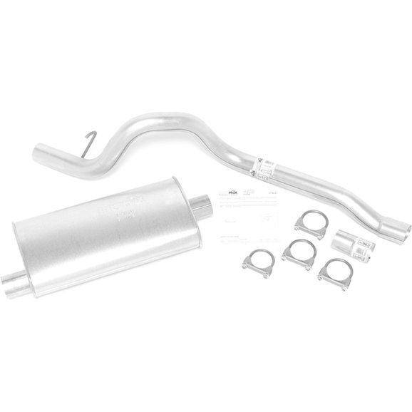 DynoMax Super Turbo Cat Back Kit DynoMax 17463 Super Turbo Cat Back Kit for 86-92 Jeep Cherokee XJ with 2.5L I-4 & 4.0L I-6 Engines