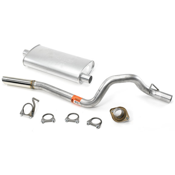 DynoMax Super Turbo Cat Back Kit DynoMax 17340 Super Turbo Cat Back Kit for 93-01 Jeep Cherokee XJ with 4.0L I-6 Engine