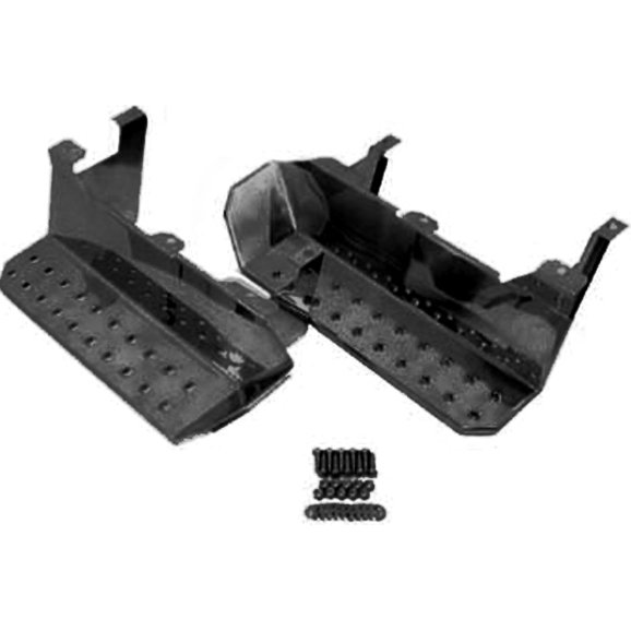 OMIX-ADA Sides Steps in Gloss Black OMIX-ADA 11139.02 Sides Steps in Gloss Black for 76-86 Jeep CJ7 & CJ8