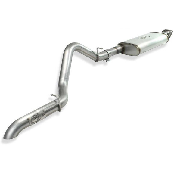 aFe Power MACH Force XP Hi-Tuck 2.5" Cat-Back Exhaust aFe Power 49-46229 MACH Force XP Hi-Tuck 2.5" Cat-Back Exhaust for 04-06 Jeep Wrangler TJ Unlimited with 4.0L