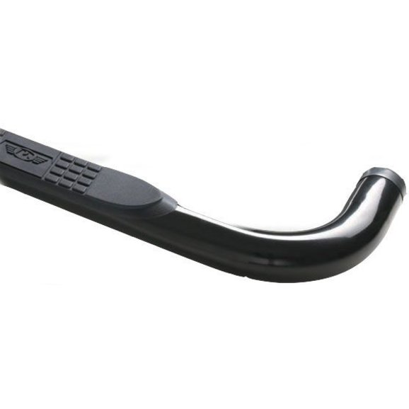 Rampage Products 3" Side Bar with Step in Textured Black Rampage Products 8825 3" Side Bar with Step in Textured Black for 87-06 Jeep Wrangler YJ & TJ