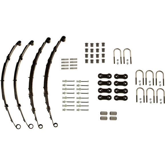OMIX Leaf Spring Kit OMIX 18290.13 Leaf Spring Kit for 87-95 Jeep Wrangler YJ