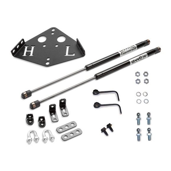 Warrior Products HoodLift Warrior Products HL-99837 HoodLift for 97-06 Jeep Wrangler TJ & Unlimited