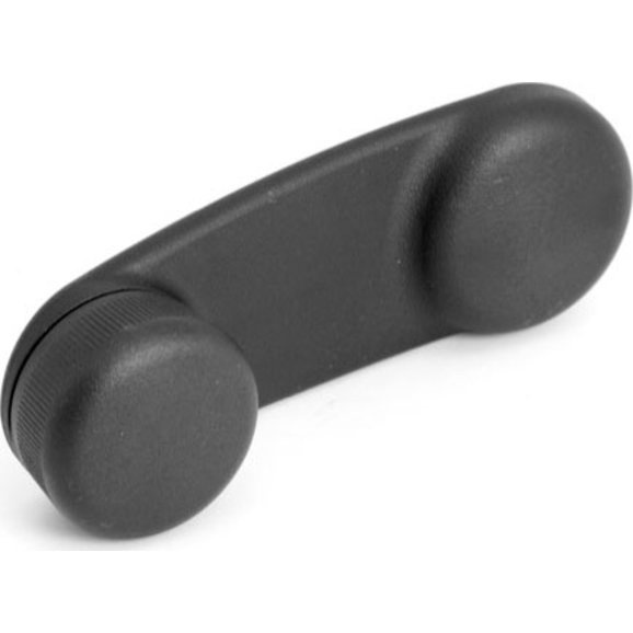 OMIX Interior Window Crank Handle in Black OMIX 11814.02 Interior Window Crank Handle in Black for 97-18 Jeep Wrangler TJ & JK