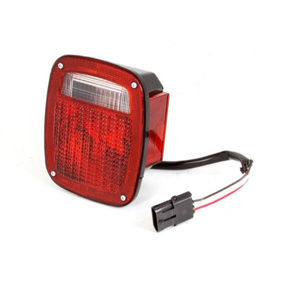 OMIX 12403.12 Passenger Side Rear Tail Light in Black for 87