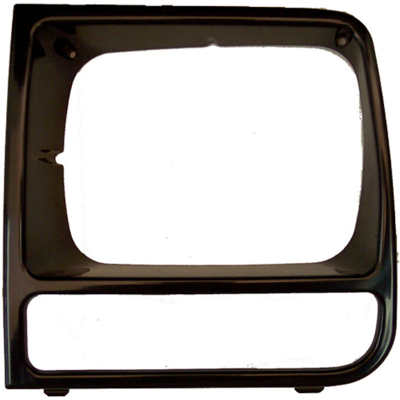 OMIX Driver Side Headlamp Bezel in Black OMIX 12419.17 Driver Side Headlamp Bezel in Black for 97-01 Jeep Cherokee XJ