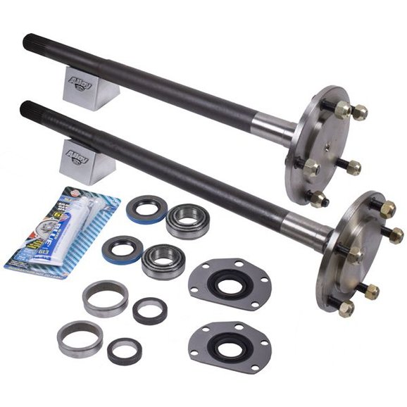 OMIX-ADA One Piece Rear Axle Shaft Kit OMIX-ADA 16530.20 One Piece Rear Axle Shaft Kit for 76-83 Jeep CJ-5, 76-81 CJ-7 and 1981 CJ-8 Scrambler with Narrow Track Axle