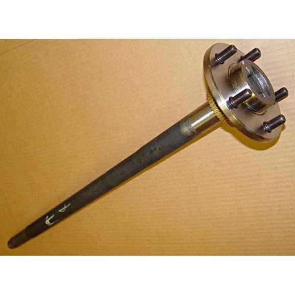 OMIX Dana 35 Rear Axle Shaft OMIX  Dana 35 Rear Axle Shaft for 91-92 Jeep Wrangler YJ & 90-91 Cherokee XJ with ABS