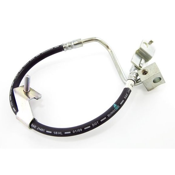 OMIX Rear Brake Hose OMIX 16733.06 Rear Brake Hose for 97-06 Jeep Wrangler TJ & Unlimited