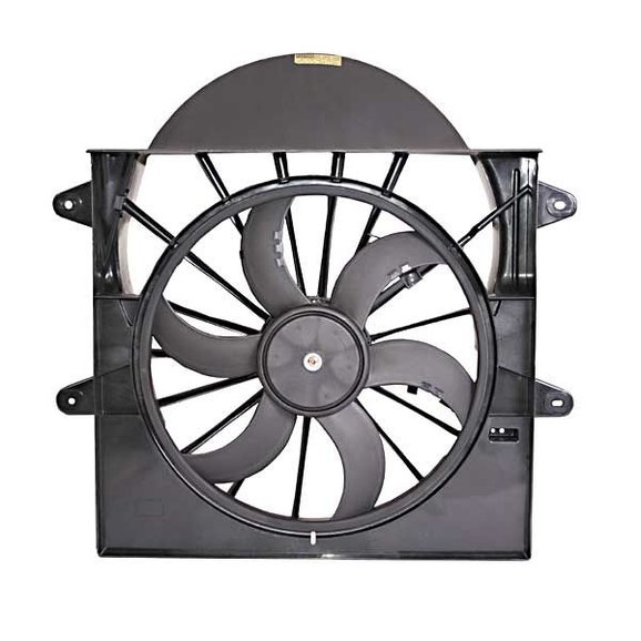 OMIX-ADA Radiator Fan Assembly OMIX-ADA 17102.54 Radiator Fan Assembly for 05-10 Jeep Grand Cherokee WK and 06-10 Commander XK