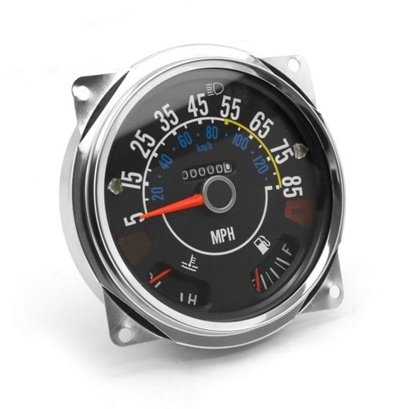 OMIX Speedometer Cluster (5-85 MPH) OMIX 17206.05 Speedometer Cluster (5-85 MPH) for 80-86 Jeep CJ-5, CJ-7 & CJ-8 Scrambler