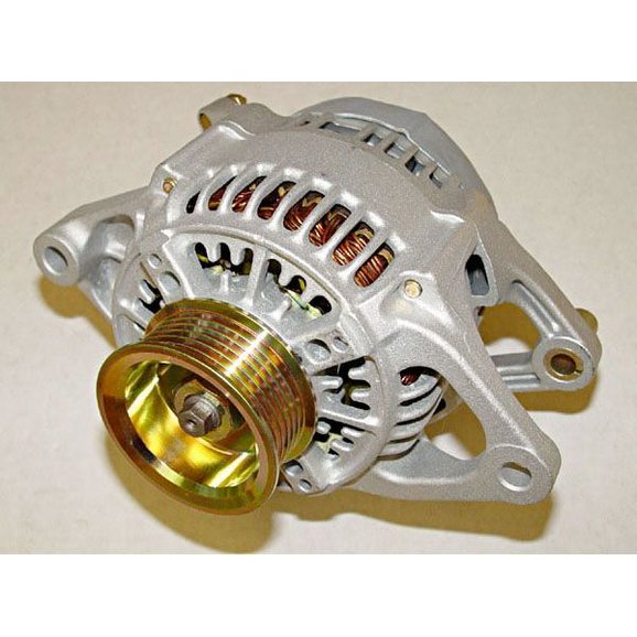 OMIX 17225.06 90 Amp Alternator for 9100 Jeep Wrangler YJ & TJ, 9198 Cherokee XJ & 9394 Grand