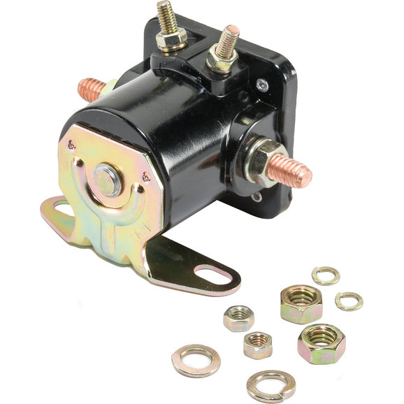 OMIX Starter Solenoid OMIX 17230.02 Starter Solenoid for 72-79 Jeep CJ Series & 72-79 Cherokee with AMC 2.5L 4 Cylinder Engine, 72-79 CJ Series with 4.2L, 5.0L or 5.9L Engines