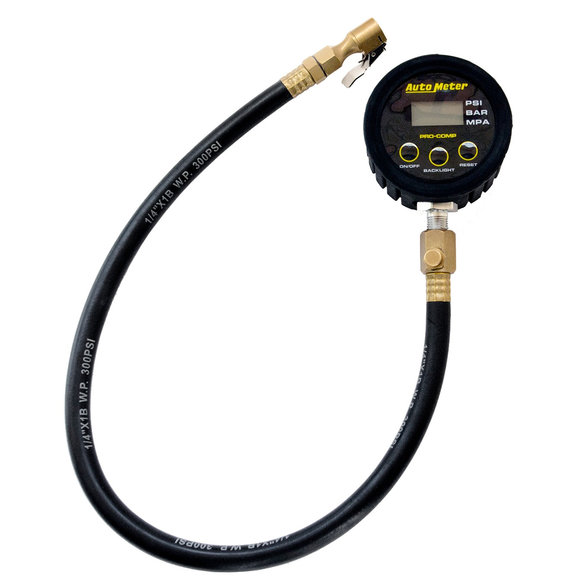 Auto Meter Autometer Tire Pressure Gauge 0-50 PSI Pro Comp Precision Digital Auto Meter 2163 Autometer Tire Pressure Gauge 0-50 PSI Pro Comp Precision Digital