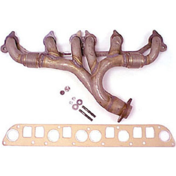 OMIX Exhaust Manifold Kit OMIX 17622.08 Exhaust Manifold Kit for 97-99 Jeep Wrangler TJ; 91-99 Cherokee XJ and 93-98 Grand Cherokee ZJ