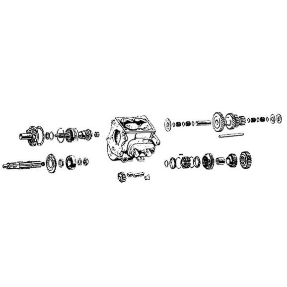 OMIX Internal Parts Kit OMIX 18802.01 Internal Parts Kit for Jeep Vehicles with T-90