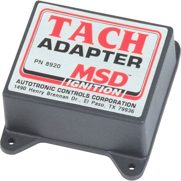 MSD Ignition 8910 Tach Adapter for NonCurrent Limiting Ignitions
