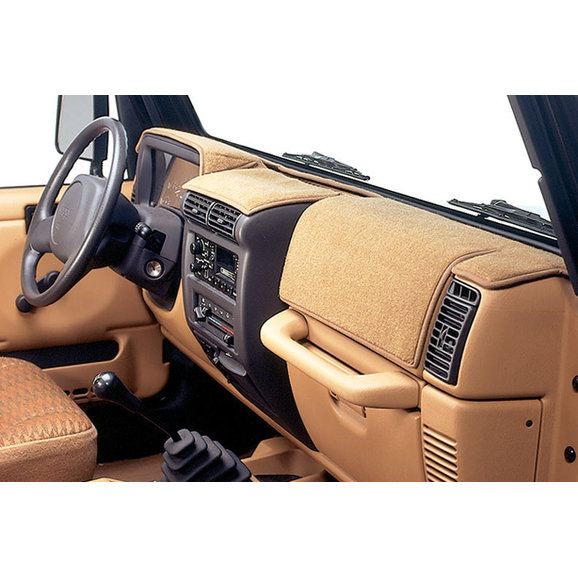 Coverking Custom Carpet Dash Cover with Cutaway for 76-86 Jeep CJ-5, CJ-7 &  CJ-8 Scrambler | Quadratec