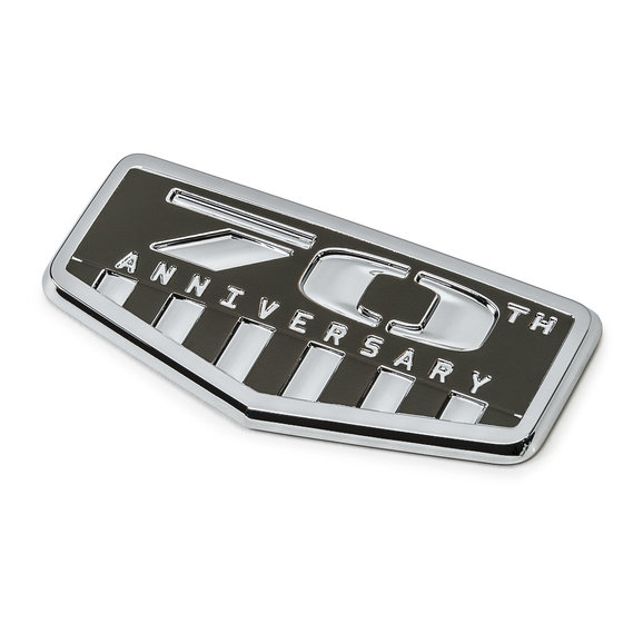 Mopar "70th Anniversary" Badge Mopar 68089729AB "70th Anniversary" Badge for Jeep Vehicles