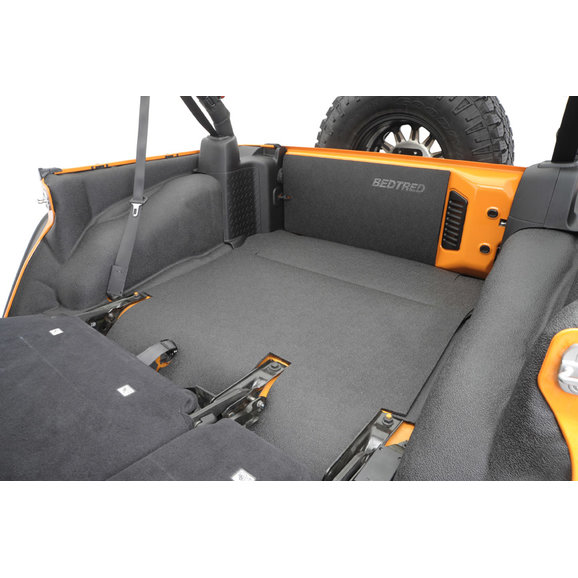 Bedrug BedTred Premium Molded Rear Floor Covering Bedrug BedTred Premium Molded Rear Floor Covering for 07-18 Jeep Wrangler JK 2 Door