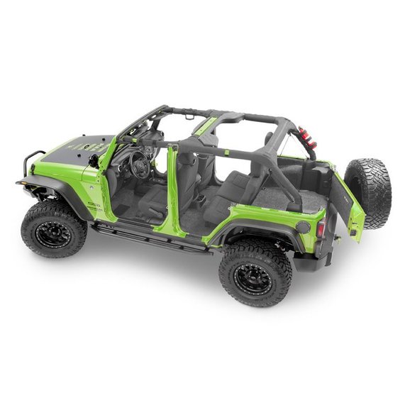 Bedrug Premium Carpeted Floor Covering Kit Bedrug Premium Carpeted Floor Covering Kit for 07-18 Jeep Wrangler Unlimited JK