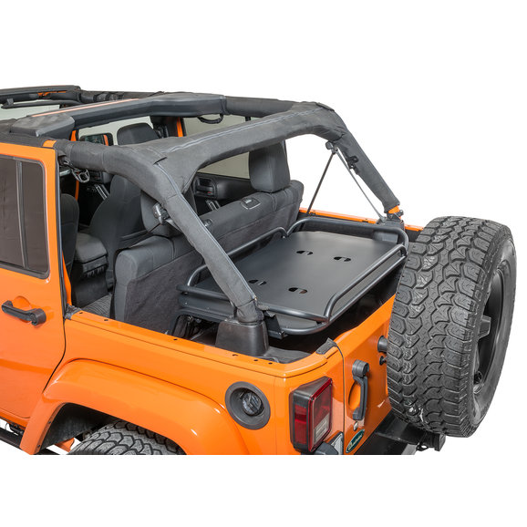 Rampage Products Rear Interior Sport Rack Rampage Products 86623 Rear Interior Sport Rack for 07-18 Jeep Wrangler Unlimited JK 4 Door