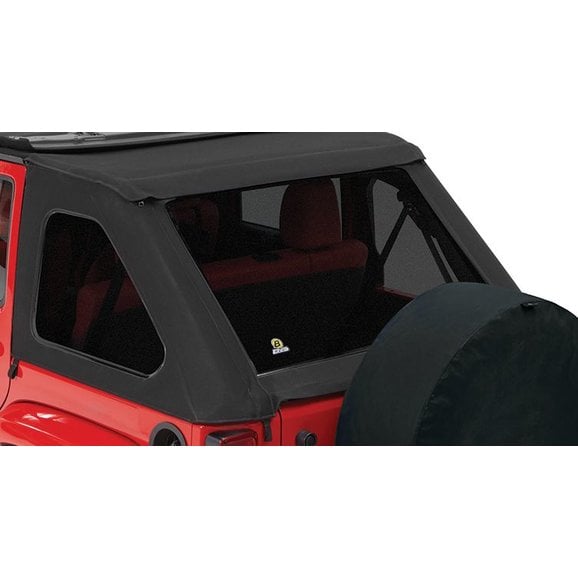 Bestop Tinted Window Kit Bestop Tinted Window Kit for 07-18 Jeep Wrangler Unlimited JK 4 Door with Trektop NX