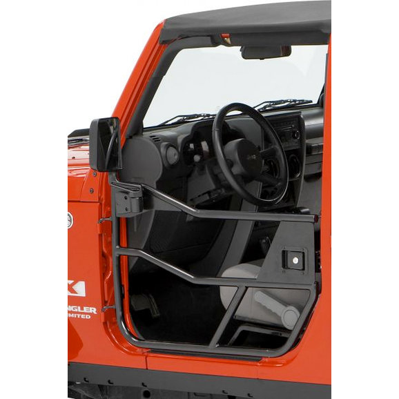 Bestop 51826 01 Highrock 4x4 Element Front Doors In Matte Black