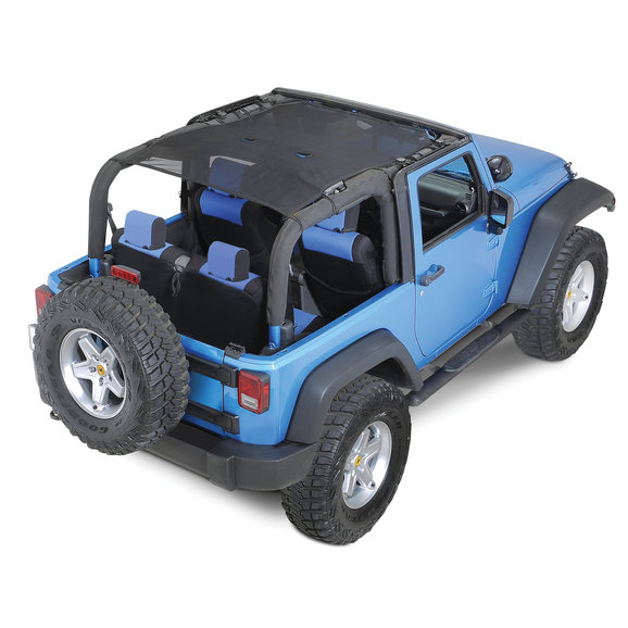 Rugged Ridge Full Eclipse Sun Shade Rugged Ridge Full Eclipse Sun Shade for 07-18 Jeep Wrangler JK 2-Door