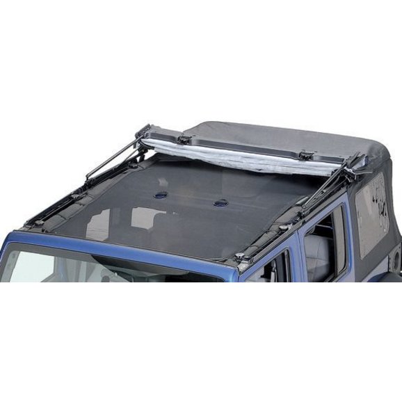 新型ウィル Rugged Ridge 13579.05 Full Eclipse Sun Shade for 07-18 Jeep