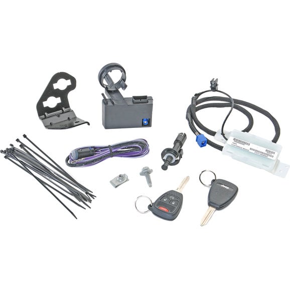 Mopar Remote Start System Mopar 82213625AE Remote Start System for 13-18 Jeep Wrangler JK with Automatic Transmission