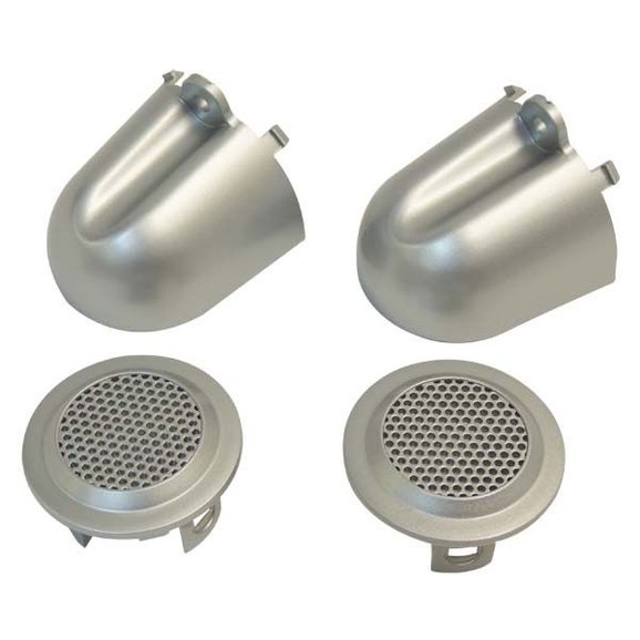 Crown Automotive Tweeter Covers Crown Automotive Tweeter Covers for 07-10 Jeep Wrangler JK