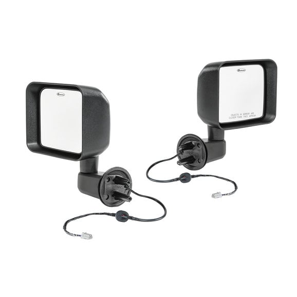 Quadratec Replacement Power & Heated Mirror Kit in Black for 1118 Jeep