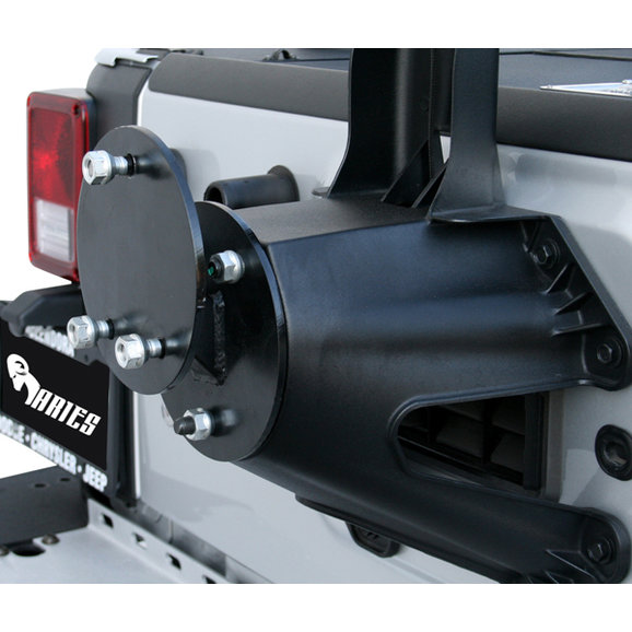 Aries Spare Tire Relocation Bracket Aries Spare Tire Relocation Bracket for 07-15 Jeep Wrangler JK