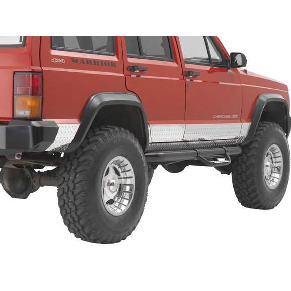 Warrior Products Under Door Sideplates Warrior Products Under Door Sideplates for 84-01 Jeep Cherokee XJ